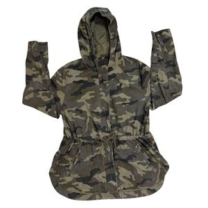 Forever 21 Camouflage Hooded Jacket